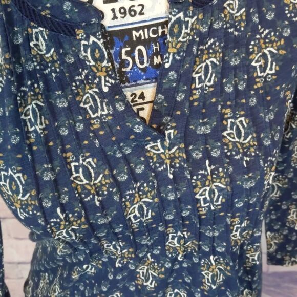 LUCKY brand top floral size xs - Picture 4 of 4
